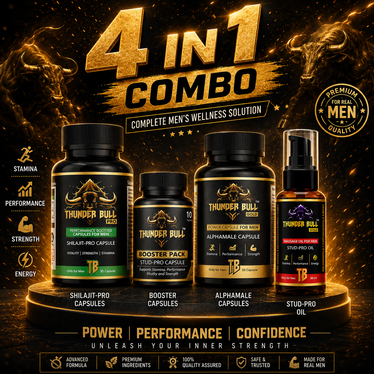Thunder Bull Premium Vitality Combo